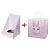 Kit Caixa Vitrine E Sacola Coelha Rosa - Imagem 1