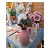 Vaso Cogumelo Rose 1Un - Imagem 2