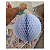 Globo Colmeia de papel tamanho GG 35cm - Azul Jeans 1Un - Imagem 2
