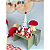 Mini Chapeuzinho Pompom Cogumelos 10Un - Imagem 2
