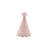 Mini Chapeuzinhos Pompom Margaridas Rosa 10Un - Imagem 1