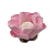 Forminha P/ Doces Flavia Rosa 20Un - Imagem 1