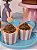 Toppers Doces Cupcake Orelhinhas Coelhinhos Candy Color 10Un - Imagem 6