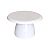 Boleira Cogumelo Pequena Branco 18x10,5cm 1Un - Imagem 1