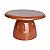 Boleira Cogumelo Pequena Marrom 18x10,5cm 1Un - Imagem 1