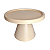 Boleira Cone Bege 21x13,5cm 1Un - Imagem 1
