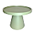 Boleira Cone Grande Verde Eucalipto 28x20cm 1Un - Imagem 1