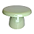 Boleira Cogumelo Grande Verde Eucalipto 24x15cm 1Un - Imagem 1