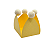 Forminha de doce Pompom (20und) - Amarelo Manteiga - Imagem 1