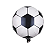 Balão Metalizado Bola de Futebol 45x45cm 1Un - Imagem 1