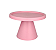 Boleira Cone Rosa Bebê 21x13,5cm 1Un - Imagem 1