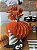 Enfeite Decorativo Papel Abóbora Colmeia Halloween 30cm 1Un - Imagem 4