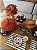 Enfeite Decorativo Papel Abóbora Colmeia Halloween 30cm 1Un - Imagem 5