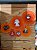 Kit Enfeite Leque de Papel Laranja Halloween 20/30/40cm 6Un - Imagem 2