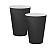 Copo Papel Liso Preto 270ml 10Un - Imagem 1