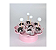 Topper Pompom (6 und) - Branco - Imagem 1