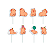 Pick Topper Docinhos Festa Capivara 12Cm 8Un - Imagem 5