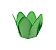 Forminha P/ Doces Tulipa Verde Claro 30Un - Imagem 1