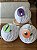 Enfeite Decorativo de Papel Olhos Coloridos Halloween 3Un - Imagem 3