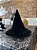 Enfeite Decorativo De Papel Chapeu de Bruxa 3d Halloween 1Un - Imagem 4