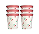 Copo de Papel Cerejinhas 240ml 8Un - Imagem 1