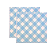 Guardanapos de Papel Xadrez Vichy Azul 33x32cm 20Un - Imagem 1