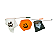 Pega Doces com Cabo Halloween Doces ou Travessuras 1Un - Imagem 1