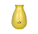 Vaso Cogumelo  Amarelo Butter 1Un - Imagem 1