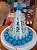 Chapéuzinho Aniversário Happy Birthday Pompom Azul 1Un - Imagem 3