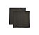 Guardanapo Preto Arrazo Folha Dupla 25x25cm 20Un - Imagem 1