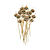 Palito de Bambu Petiscos Hamburguer Lanche 12cm 50Un - Imagem 1
