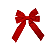 Enfeite Decorativo Laço Vermelho Natal 1Un - Imagem 1