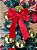 Enfeite Decorativo Laço Vermelho Natal 1Un - Imagem 2