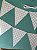 Bandeirolas de Papel Vichy Xadrez Verde Candy 10Bandeirinhas - Imagem 3