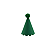 Mini Chapeuzinho Pompom Color Verde Folha 10Un - Imagem 1