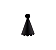 Mini Chapeuzinho Pompom Color Preto 10Un - Imagem 1