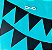 Bandeirolas de Papel Color Block Preto 10 Bandeirinhas - Imagem 3