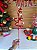 Galho Decorativo Natalino Espiral Vermelho Natal 1UN - Imagem 2