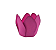 Forminha P/ Doces Tulipa Rosa Pink 30Un - Imagem 1