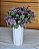 Flor Artificial Decorativa Ramalhete Hortencia Purpura 1Un - Imagem 2