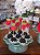 Pick Palito Decorativo Morango Frutas Moranguinho 10cm 12Un - Imagem 2