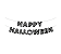 Faixa Decorativa Happy Halloween Travessuras Esqueleto 1Un - Imagem 1