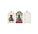 Tags Para Presentes Pinheiro Natalino Natal 5x8cm 12Un - Imagem 1