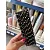 Canudo de Papel Estrelas Preto 20un - Imagem 2