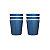 Copo De Papel Liso Azul Marinho 240ml 08un. - Imagem 1