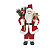 Enfeite Papai Noel Vermelho C/ Presentes Decoração Natal 1Un - Imagem 1