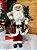 Enfeite Decorativo Papai Noel Xadrez Vermelho Polo Norte 1Un - Imagem 2