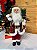 Enfeite Decorativo Papai Noel Xadrez Vermelho Polo Norte 1Un - Imagem 4