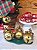 Enfeite Pendurar Guizo Dourado C/ Laço Natal 9,5cm 1Un - Imagem 4