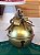 Enfeite Pendurar Guizo Dourado C/ Laço Natal 9,5cm 1Un - Imagem 2